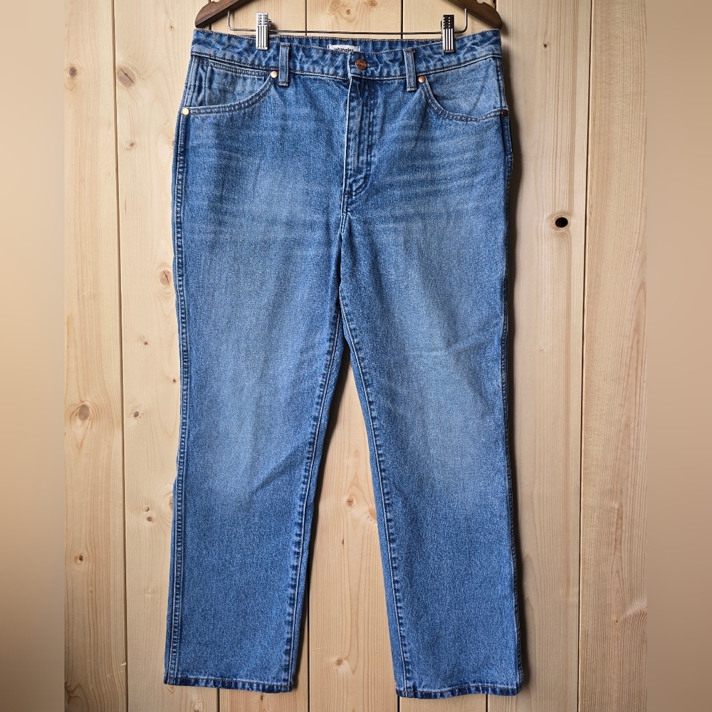 Wrangler Wild West 603 High Waist Ankle Straight Leg Jeans size 31